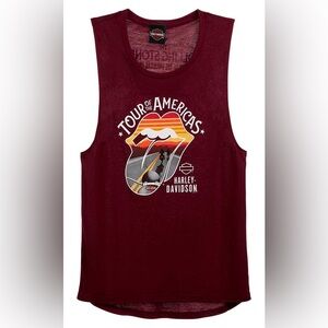 Harley-Davidson x Rolling Stones America Tour Sleeveless Tank Top
